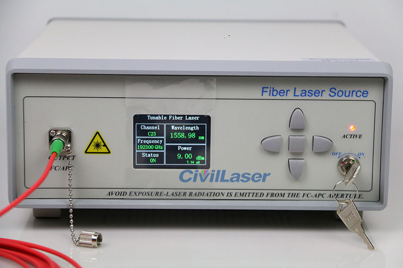 L band tunable fiber laser